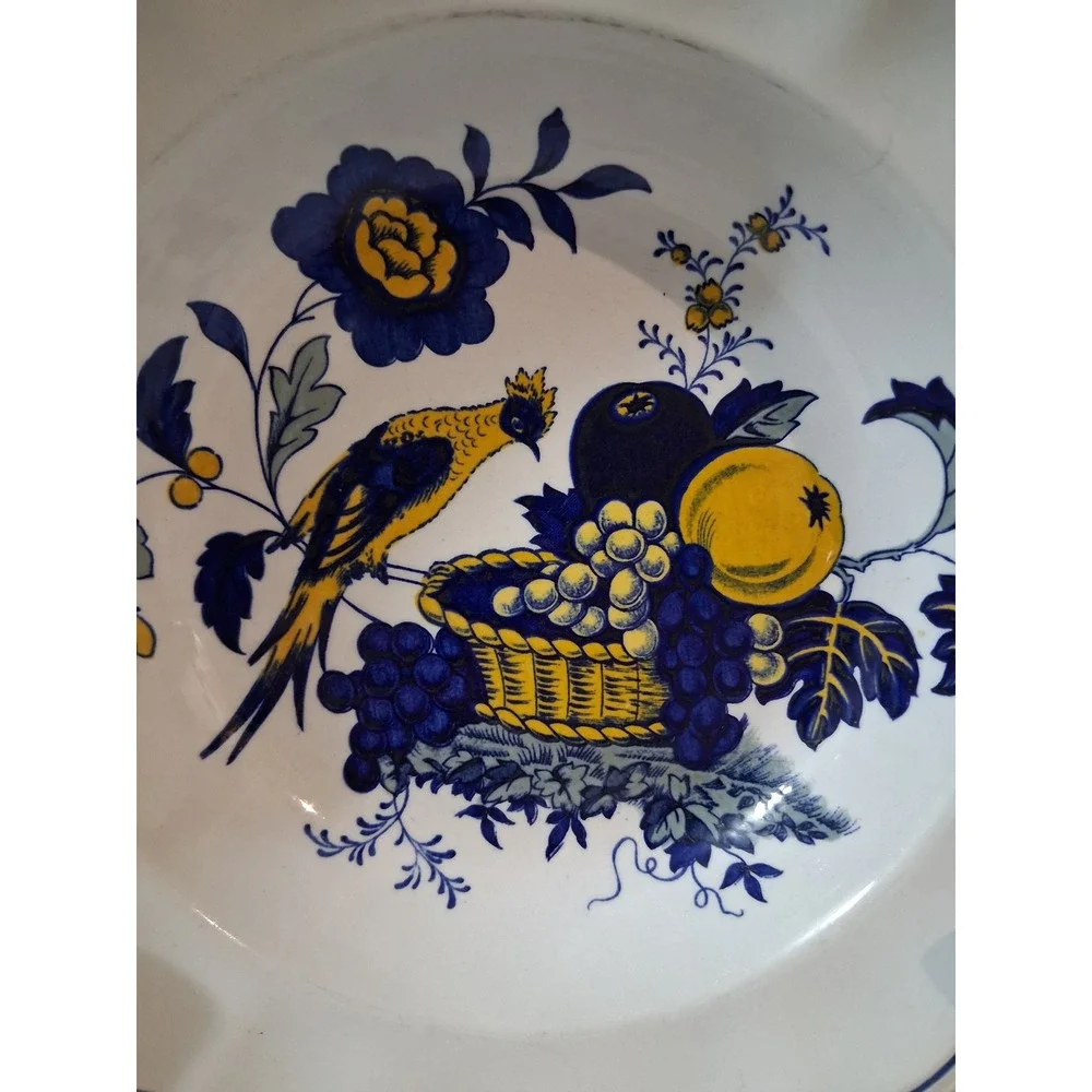Spode blue bird
